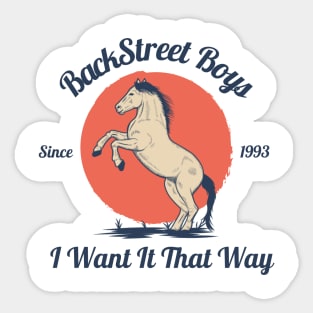 Backstreet Boys Sticker